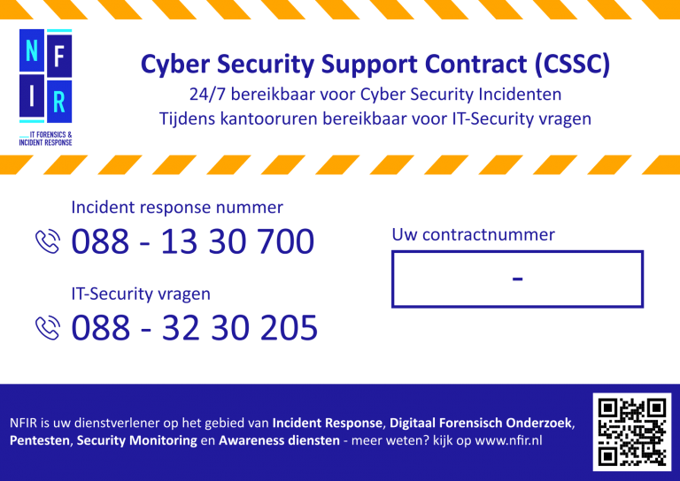 Incident Response, Cyber security incident response, nfir, cyber security specialisten