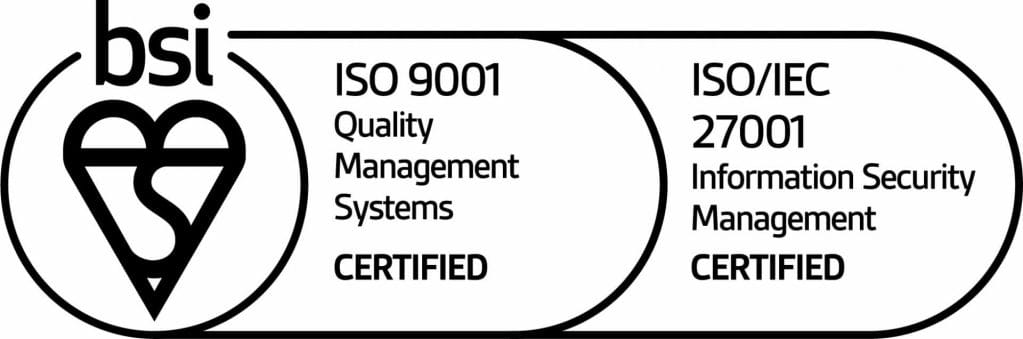 NFIR ISO9001 en ISO27001 gecertificeerd