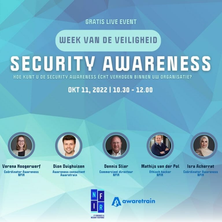 Week van de Veiligheid: Security Awareness live event